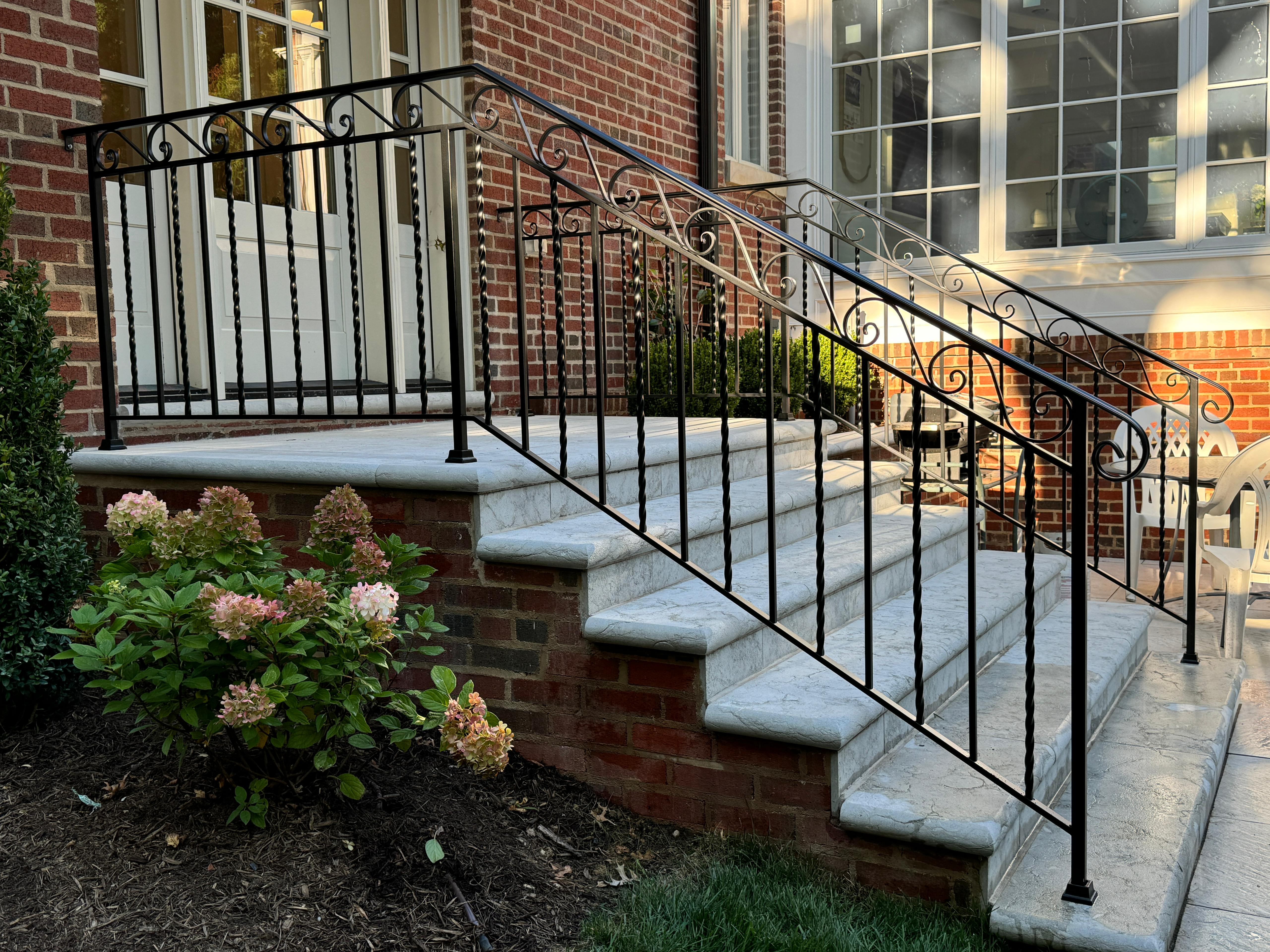 JW Fence custom metalwork installation